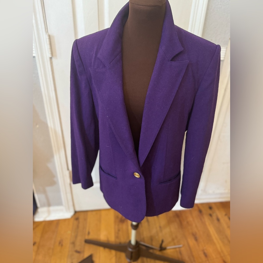 Purple Blazer